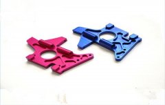 6061 7075 Aluminum CNC machining part hard anodizing accessories red anodic parts