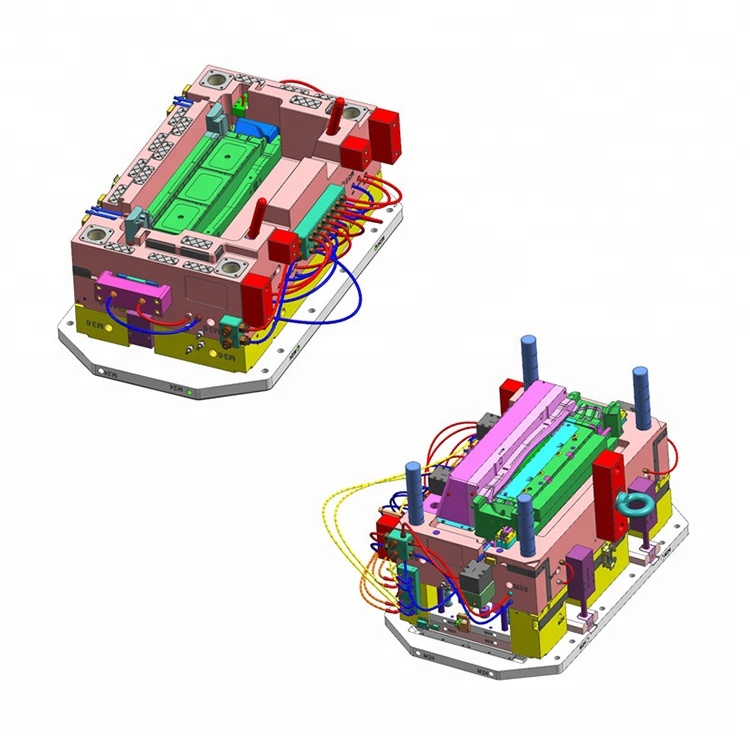 Custom electronic enclosure shell cover plastic mold, plastic injection mould 