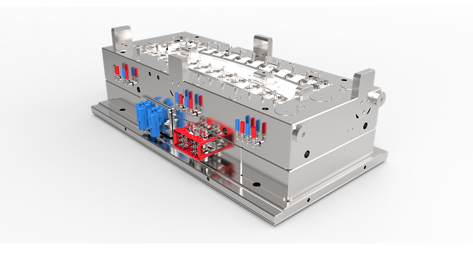 OEM Rapid Prototype 4 Axis CNC Machining Anodized Aluminium Alloy Metal Parts