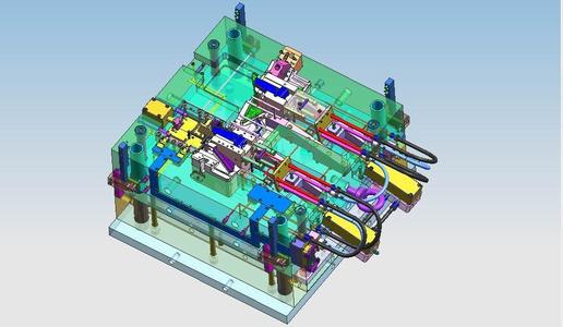 Mold Flow Analysis 3D Designed Plastic Mould Custom 3D Designed Made Plastic Mould factory