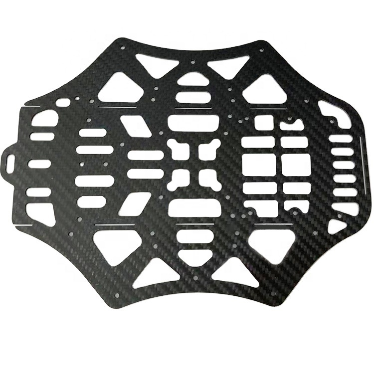 OEM custom CNC milling carbon fiber drone body